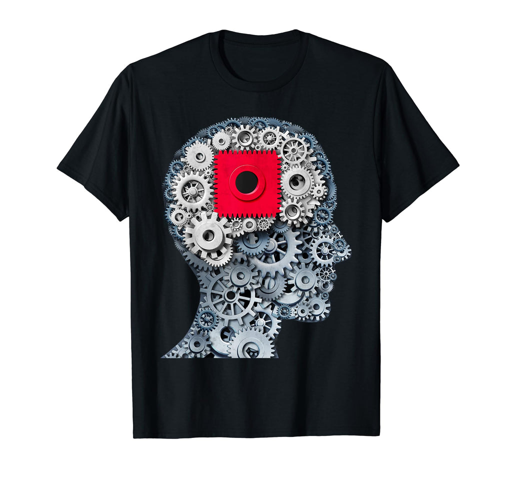 Psychology And Psychologist Mental T-Shirt - Casual Everyday Wear Unisex - T-Shirt, Sweatshirt, Hoodie
