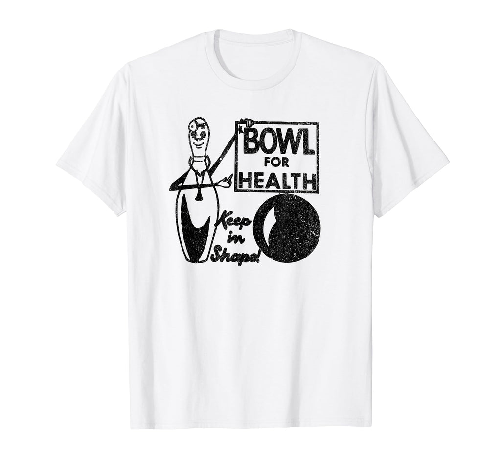 Bowl Health Bowling Matchbook T-Shirt - Trendy Graphic Men Women - T-Shirt, Sweatshirt, Hoodie