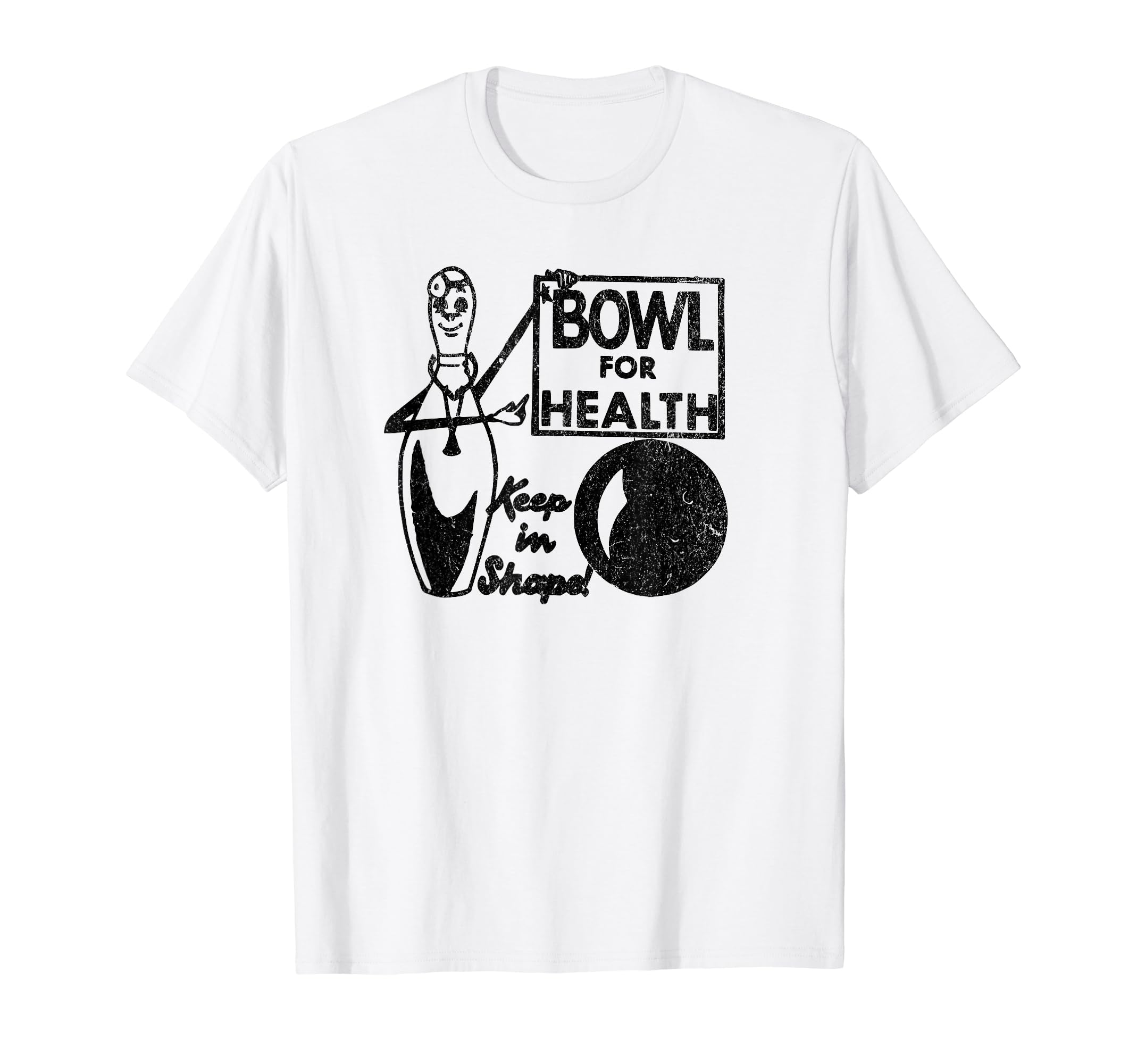 Bowl Health Bowling Matchbook T-Shirt - Trendy Graphic Men Women - T-Shirt, Sweatshirt, Hoodie