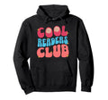 Readers Club Pastel Typography Book Hoodie - Custom Art Print Unisex - T-Shirt, Sweatshirt, Hoodie