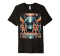 Disco Ball Party Aesthetic 80S T-Shirt - Aesthetic Graphic for Adults - T-Shirt, Sweatshirt, Hoodie