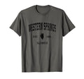 Western Springs Illinois Il Athletic T-Shirt - Fun Novelty Design Unisex - T-Shirt, Sweatshirt, Hoodie