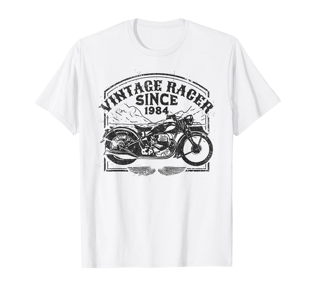 Racer Since 1984 Motorbike Motorcycle T-Shirt - Fun Novelty Design Unisex - T-Shirt, Sweatshirt, Hoodie