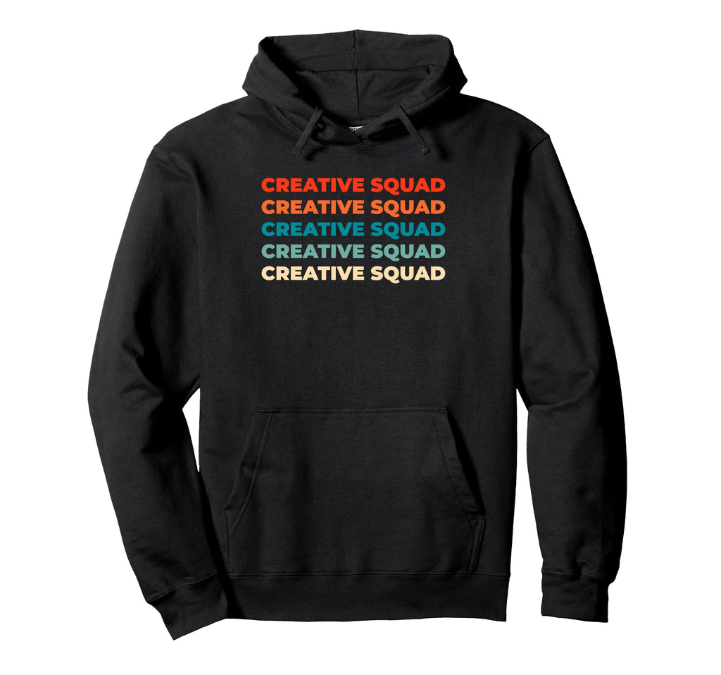 Squad Creative Visual Art Director Hoodie - Aesthetic Graphic Unisex - T-Shirt, Sweatshirt, Hoodie