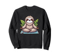 Meditation Sloth Yoga Pose Sweatshirt - Casual Everyday Wear for Adults - T-Shirt, Sweatshirt, Hoodie