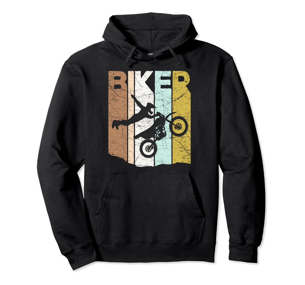 Motocross Biker Off Road Bike Rider Hoodie - Novelty Apparel for Adults - T-Shirt, Sweatshirt, Hoodie