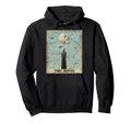 Distressed Grunge Moon Tarot Card Hoodie - Novelty Apparel Unisex - T-Shirt, Sweatshirt, Hoodie