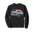 1969 Nova Ss Muscle Car Patriotic Sweatshirt - Custom Art Print Men Women - T-Shirt, Sweatshirt, Hoodie