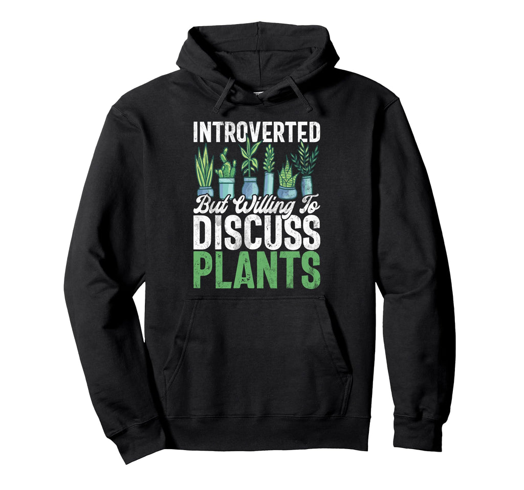 Introverted But Willing To Discuss Hoodie - Unique Graphic for Adults - T-Shirt, Sweatshirt, Hoodie