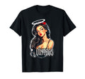 Pretty Pin Up Latina Chicano Angel T-Shirt - Casual Everyday Wear Men Women - T-Shirt, Sweatshirt, Hoodie