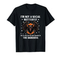 Social Butterfly Antisocial Angry T-Shirt - Casual Everyday Wear Unisex - T-Shirt, Sweatshirt, Hoodie
