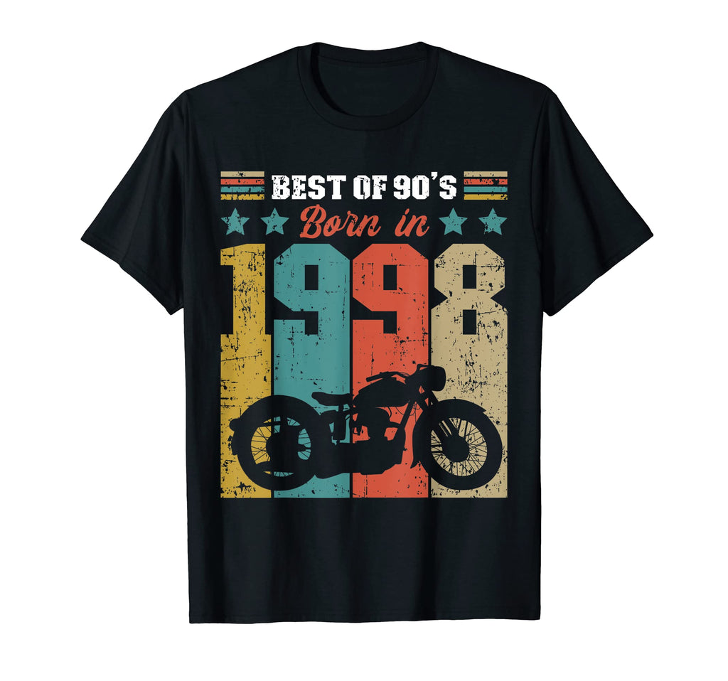 Best 90S Born 1998 Motorcycle Rider T-Shirt - Novelty Apparel Unisex - T-Shirt, Sweatshirt, Hoodie