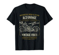 Als Garage Motorcycle T-Shirt - Unique Graphic for Adults - T-Shirt, Sweatshirt, Hoodie