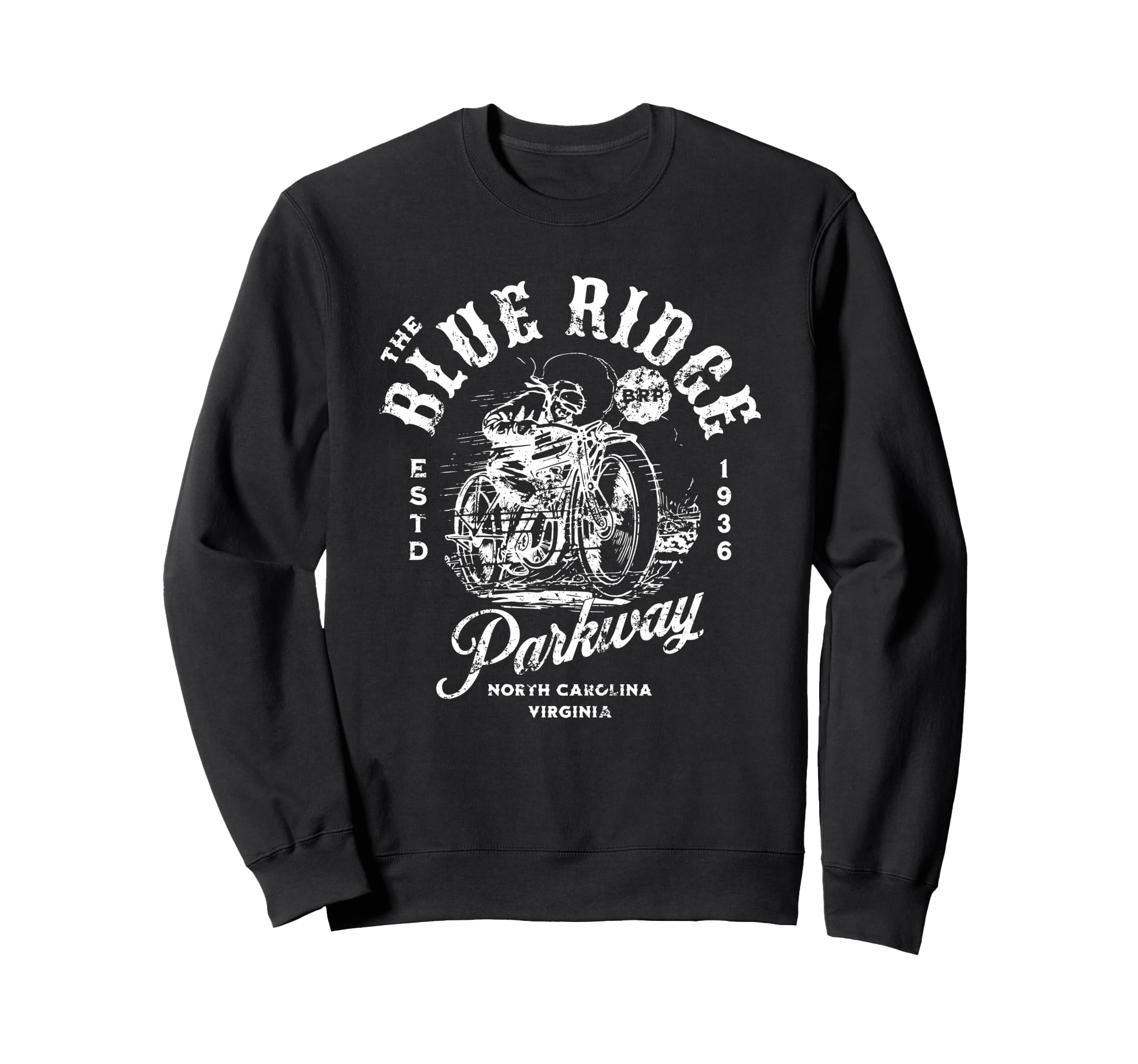 Blue Ridge Parkway Nc And Va Sweatshirt - Casual Everyday Wear for Adults - T-Shirt, Sweatshirt, Hoodie