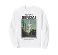 Sendai Daikannon Japan Tourism Sweatshirt - Aesthetic Graphic for Adults - T-Shirt, Sweatshirt, Hoodie