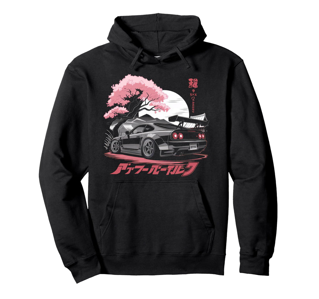 Japanese Car Jdm Japan Street Hoodie - Casual Everyday Wear for Adults - T-Shirt, Sweatshirt, Hoodie