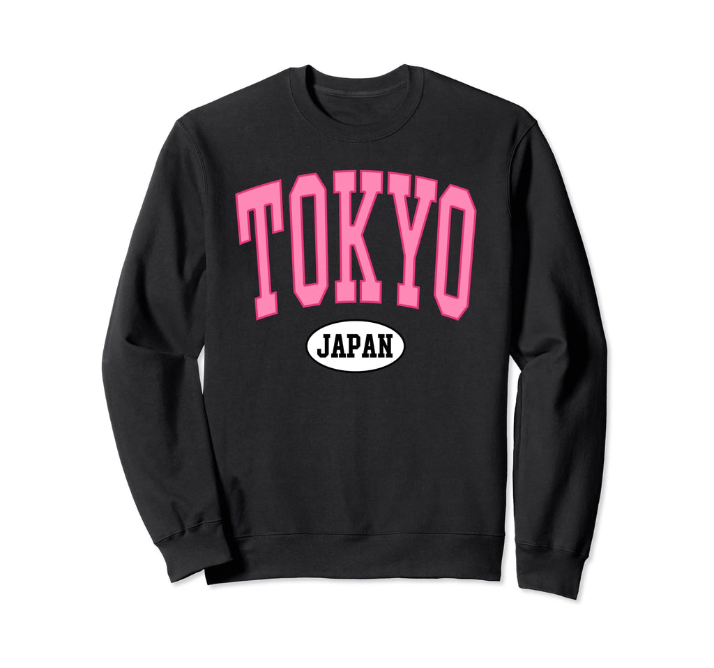 Tokyo Japan Varsity Sweatshirt - Streetwear Style Men Women - T-Shirt, Sweatshirt, Hoodie