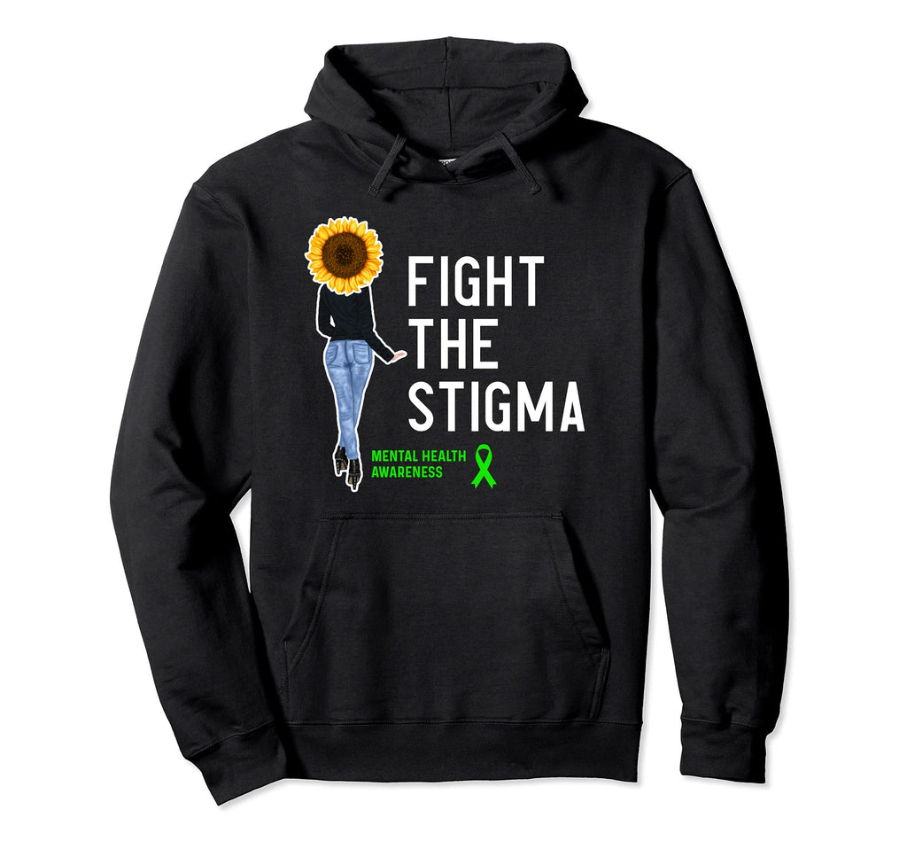 Mental Health Awareness Fight Hoodie - Casual Everyday Wear for Adults - T-Shirt, Sweatshirt, Hoodie