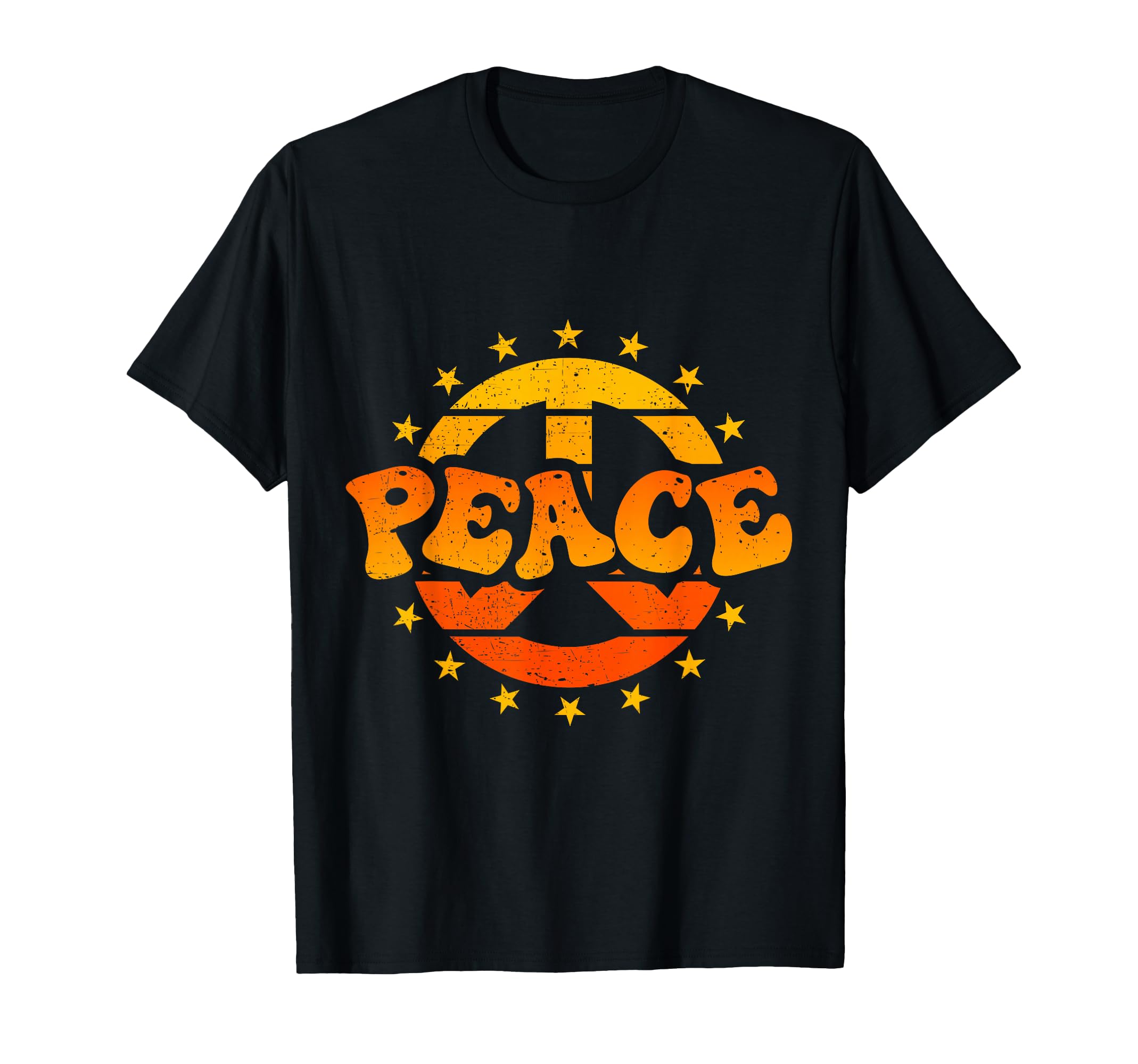 Peace Sign Love 60S 70S Hippie T-Shirt - Novelty Apparel Unisex - T-Shirt, Sweatshirt, Hoodie