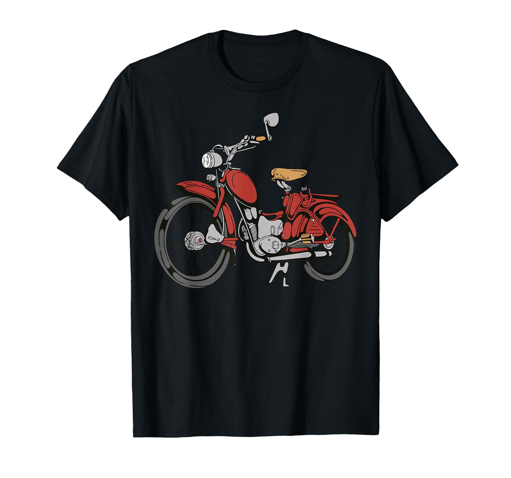 Red Motorcycle T-Shirt - Trendy Graphic Unisex - T-Shirt, Sweatshirt, Hoodie