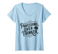 Womens Professional Overthinker Anxiety T-Shirt - Graphic Print Men Women - T-Shirt, Sweatshirt, Hoodie
