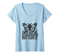 Womens Anti Social Butterfly Funny Anti T-Shirt - Streetwear Style Unisex - T-Shirt, Sweatshirt, Hoodie