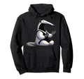 Meditation Anteater Yoga Pose Hoodie - Fun Novelty Design Men Women - T-Shirt, Sweatshirt, Hoodie