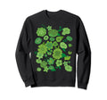70S Meadow Flowers Kelly Green Sweatshirt - Casual Everyday Wear Men Women - T-Shirt, Sweatshirt, Hoodie