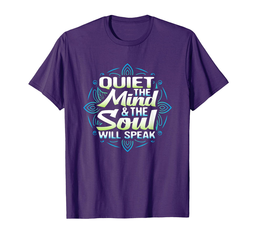 Quiet Mind And Soul Will Speak T-Shirt - Custom Art Print for Adults - T-Shirt, Sweatshirt, Hoodie
