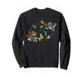 Floral Nature Hummingbird Lover Sweatshirt - Custom Art Print Unisex - T-Shirt, Sweatshirt, Hoodie