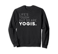 Yoga Positive Mindfulness Yogi Sweatshirt - Graphic Print Unisex - T-Shirt, Sweatshirt, Hoodie