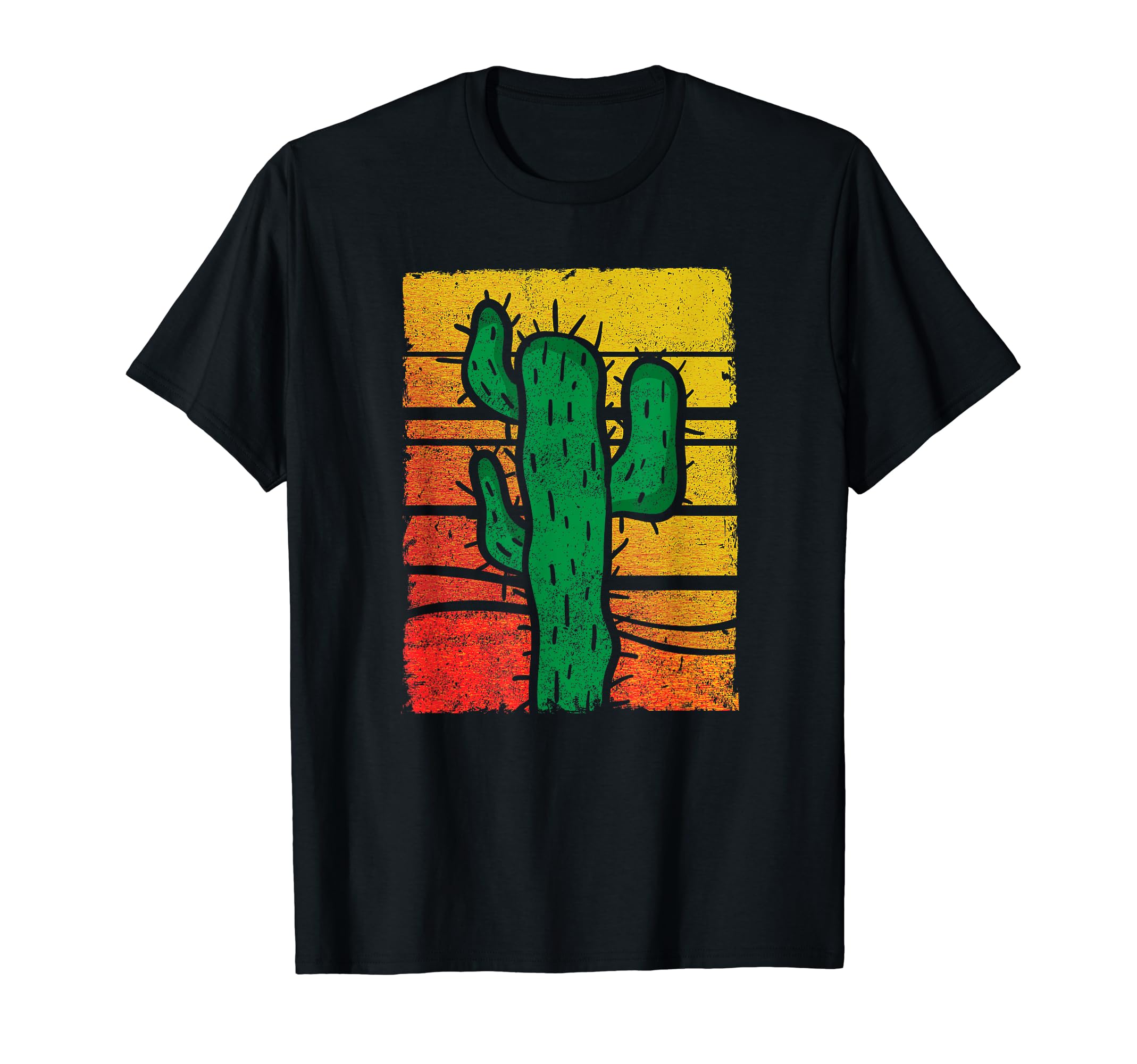 Cactus Desert Sunset Southwest Redrock T-Shirt - Fun Novelty Design Unisex - T-Shirt, Sweatshirt, Hoodie