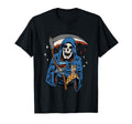 Grim Reaper American Traditional T-Shirt - Casual Everyday Wear Unisex - T-Shirt, Sweatshirt, Hoodie