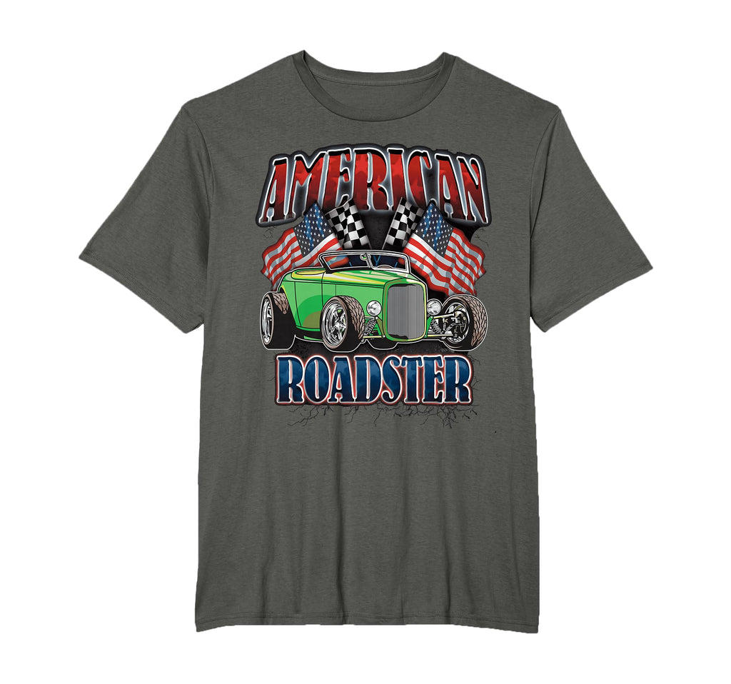 American Roadster Cruisin Custom Car T-Shirt - Streetwear Style for Adults - T-Shirt, Sweatshirt, Hoodie