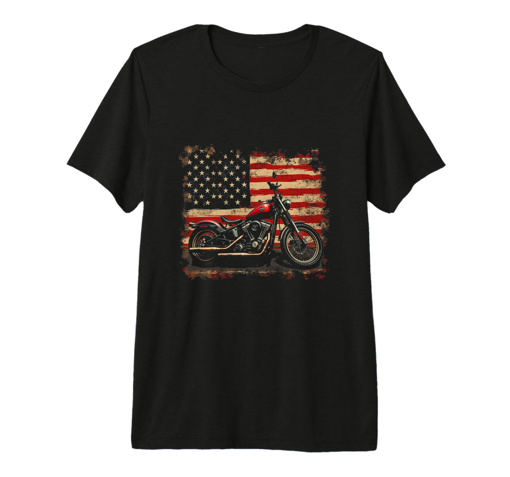 Motorcycle Tri Blend T-Shirt - Graphic Print Men Women - T-Shirt, Sweatshirt, Hoodie