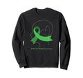 May We Wear Green Mental Health Sweatshirt - Custom Art Print Unisex - T-Shirt, Sweatshirt, Hoodie