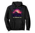 Bitcoin Vaporwave Btc My Retirement Plan Hoodie - Novelty Apparel Unisex - T-Shirt, Sweatshirt, Hoodie