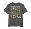 Coping Skills Alphabet Mental T-Shirt - Fun Novelty Design Men Women - T-Shirt, Sweatshirt, Hoodie