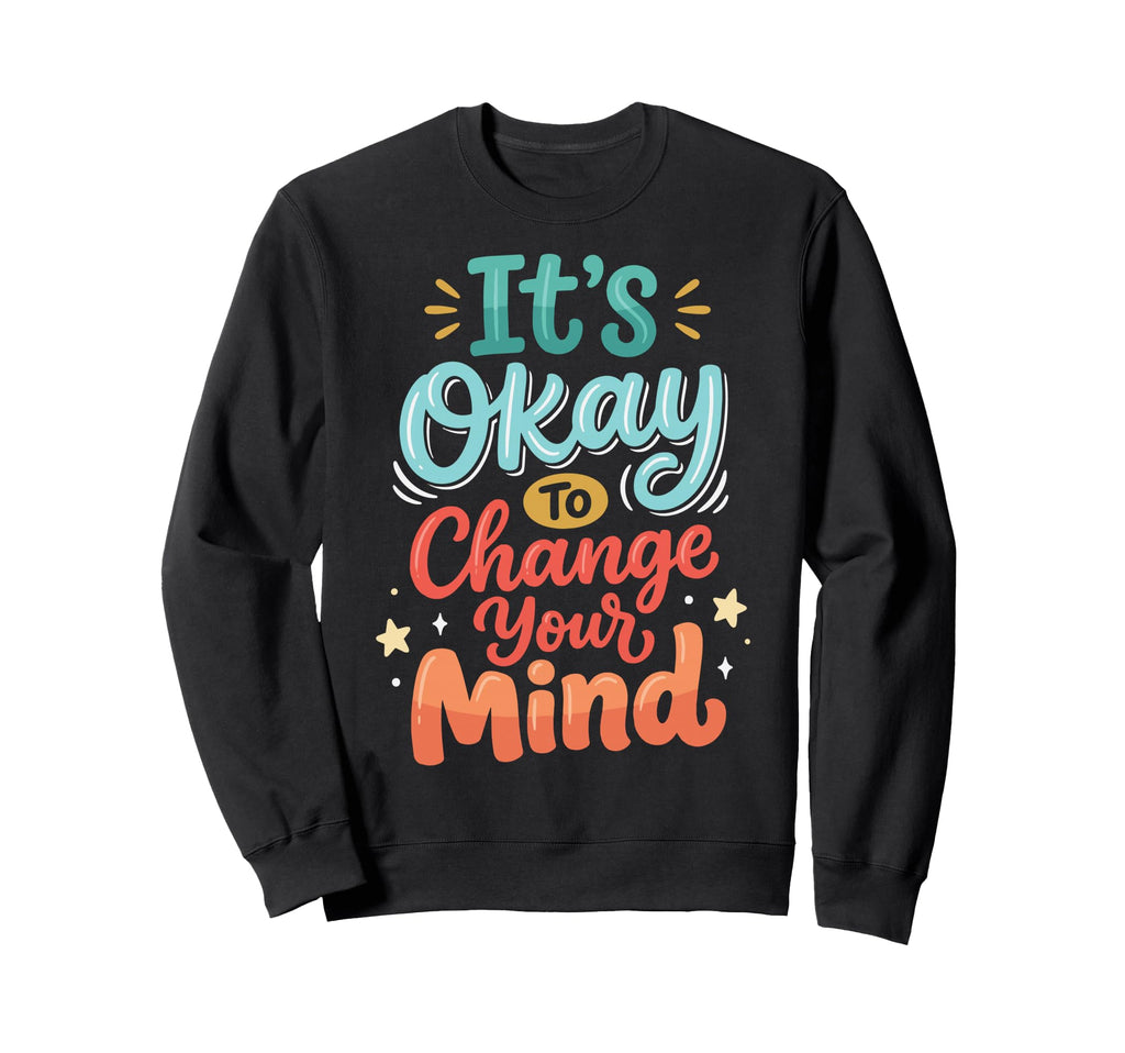 Self Acceptance Overthinker Sweatshirt - Aesthetic Graphic Men Women - T-Shirt, Sweatshirt, Hoodie