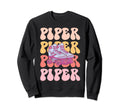 Piper Name Roller Skating Hobby Sweatshirt - Custom Art Print for Adults - T-Shirt, Sweatshirt, Hoodie