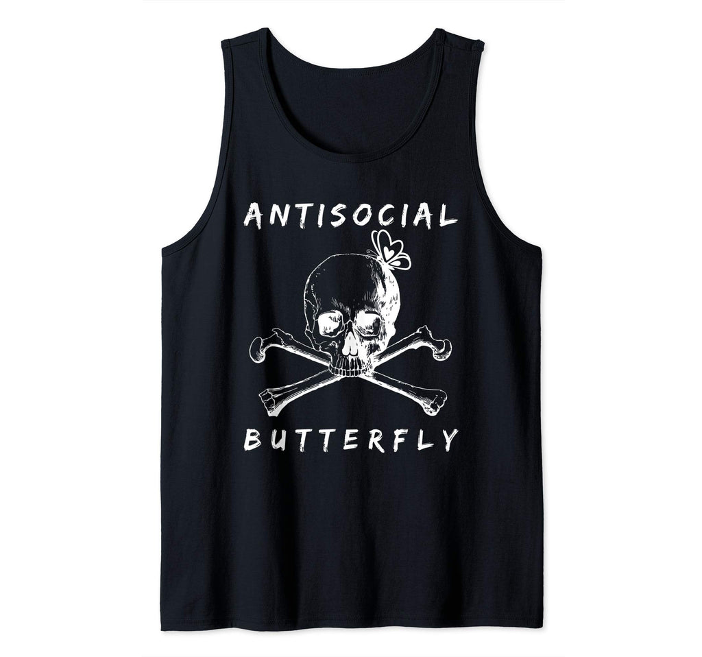 Antisocial Butterfly Funny Novelty Sweatshirt - Streetwear Style Unisex - T-Shirt, Sweatshirt, Hoodie