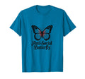 Antisocial Gothic Butterfly Aesthetic T-Shirt - Unique Graphic Men Women - T-Shirt, Sweatshirt, Hoodie