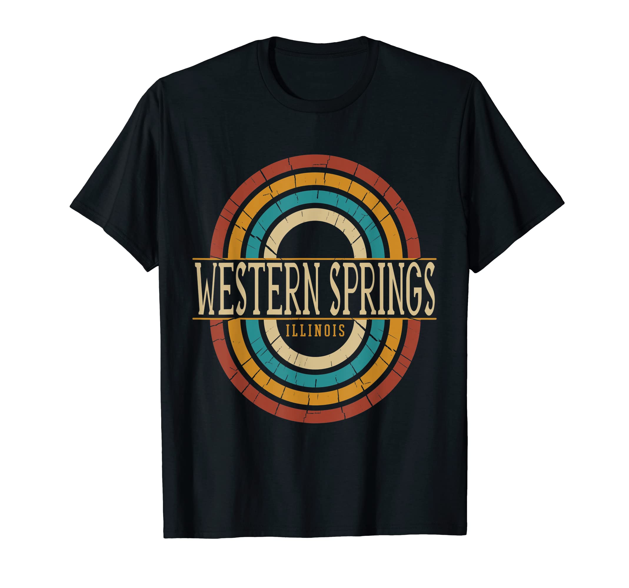 Western Springs Illinois Il Souvenirs T-Shirt - Streetwear Style Men Women - T-Shirt, Sweatshirt, Hoodie