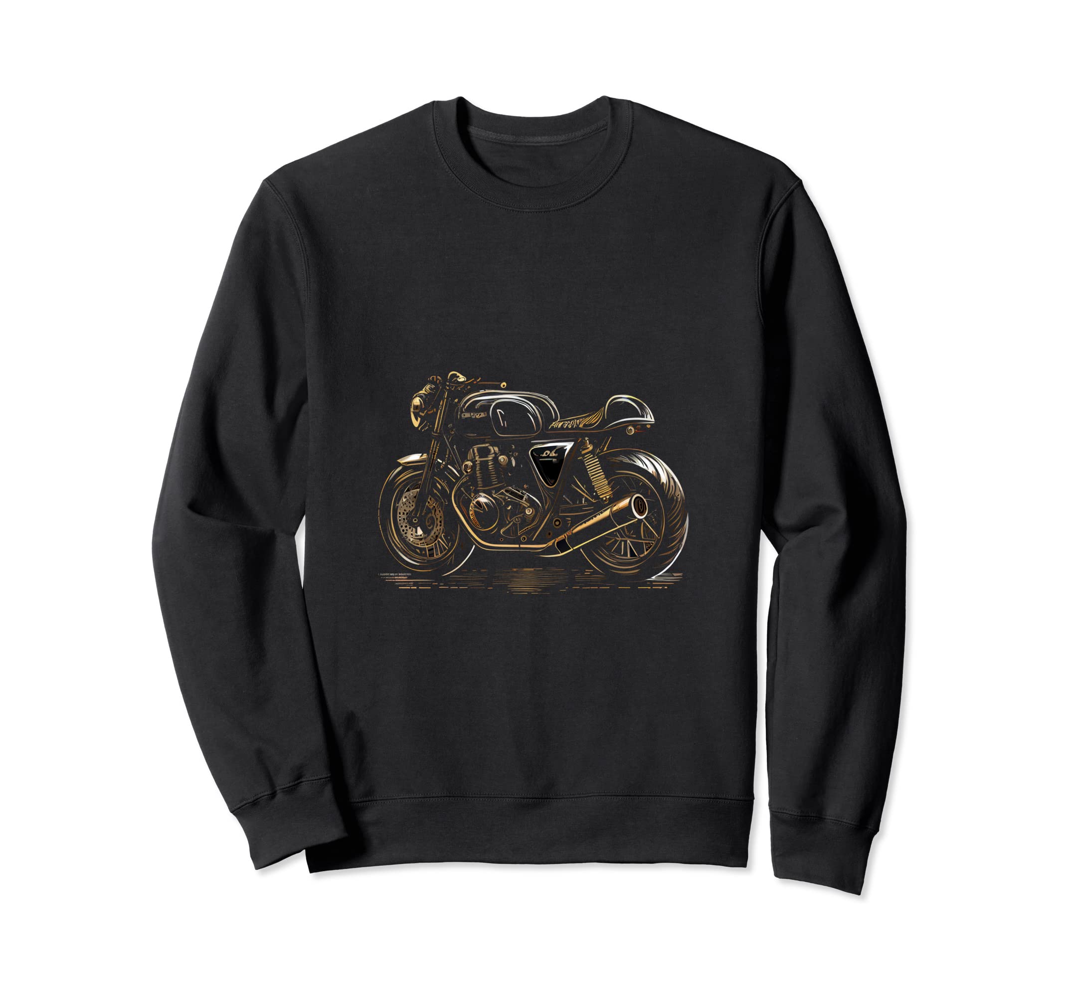 Stylish Cafe Racer Motorcycle Sweatshirt - Trendy Graphic Unisex - T-Shirt, Sweatshirt, Hoodie