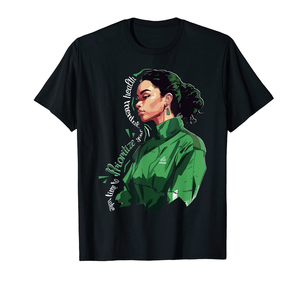 Take Time To Prioritize Your Mental T-Shirt - Unique Graphic for Adults - T-Shirt, Sweatshirt, Hoodie