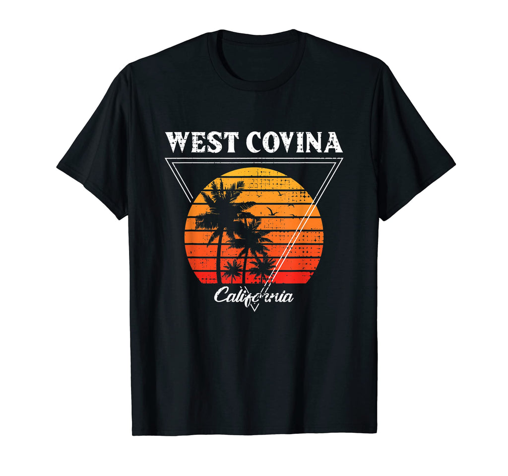 West Covina California Palm Trees Ca T-Shirt - Trendy Graphic Men Women - T-Shirt, Sweatshirt, Hoodie