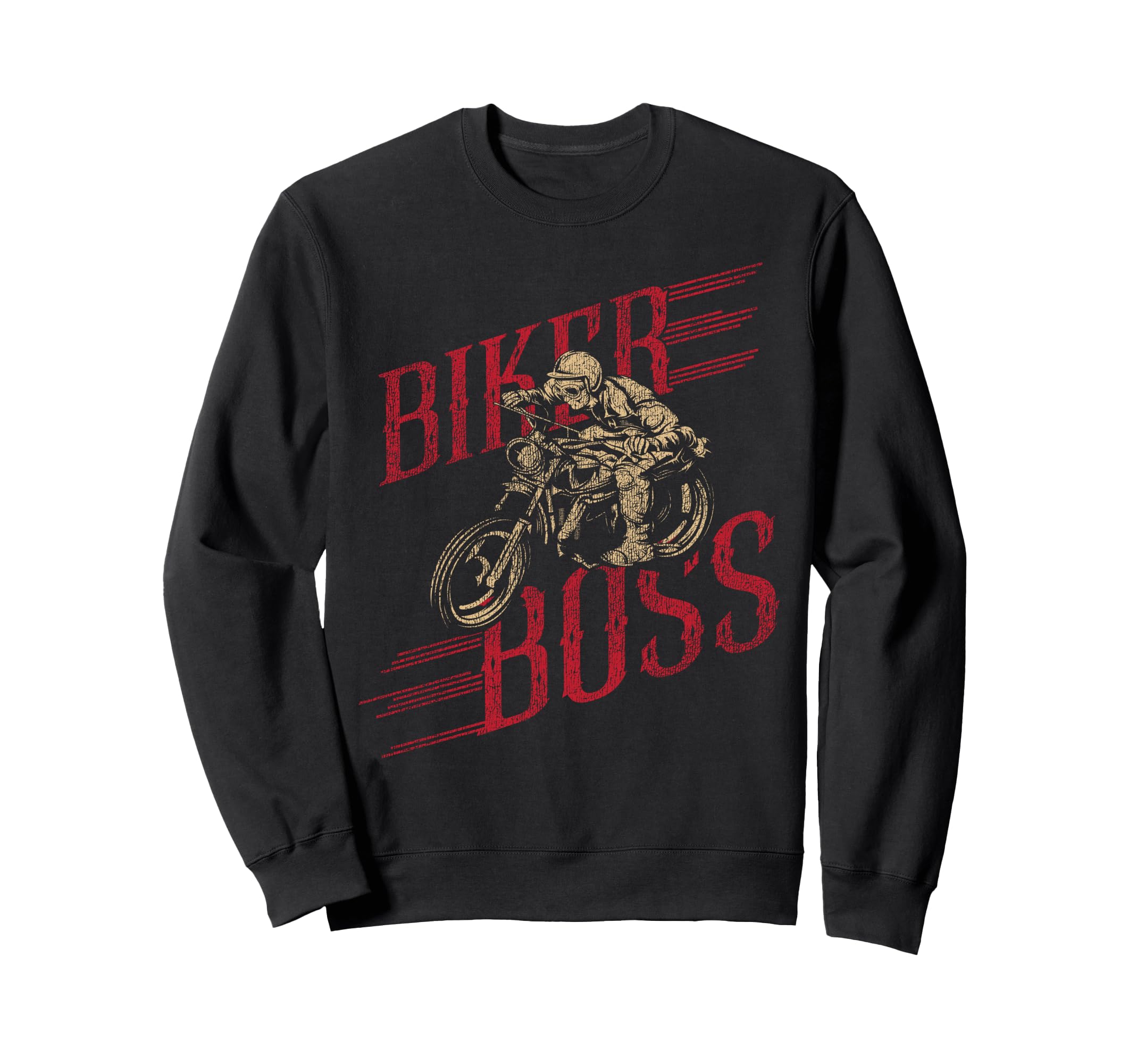 Motorcycle Biker Biker Boss Sweatshirt - Streetwear Style Unisex - T-Shirt, Sweatshirt, Hoodie