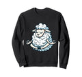 Meditation Sheep Yoga Pose Sweatshirt - Custom Art Print Men Women - T-Shirt, Sweatshirt, Hoodie
