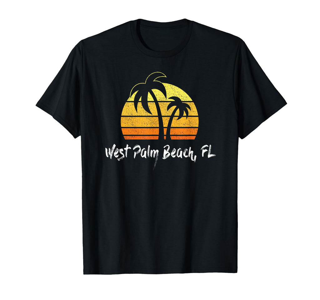 West Palm Beach Florida Beach T-Shirt - Aesthetic Graphic for Adults - T-Shirt, Sweatshirt, Hoodie