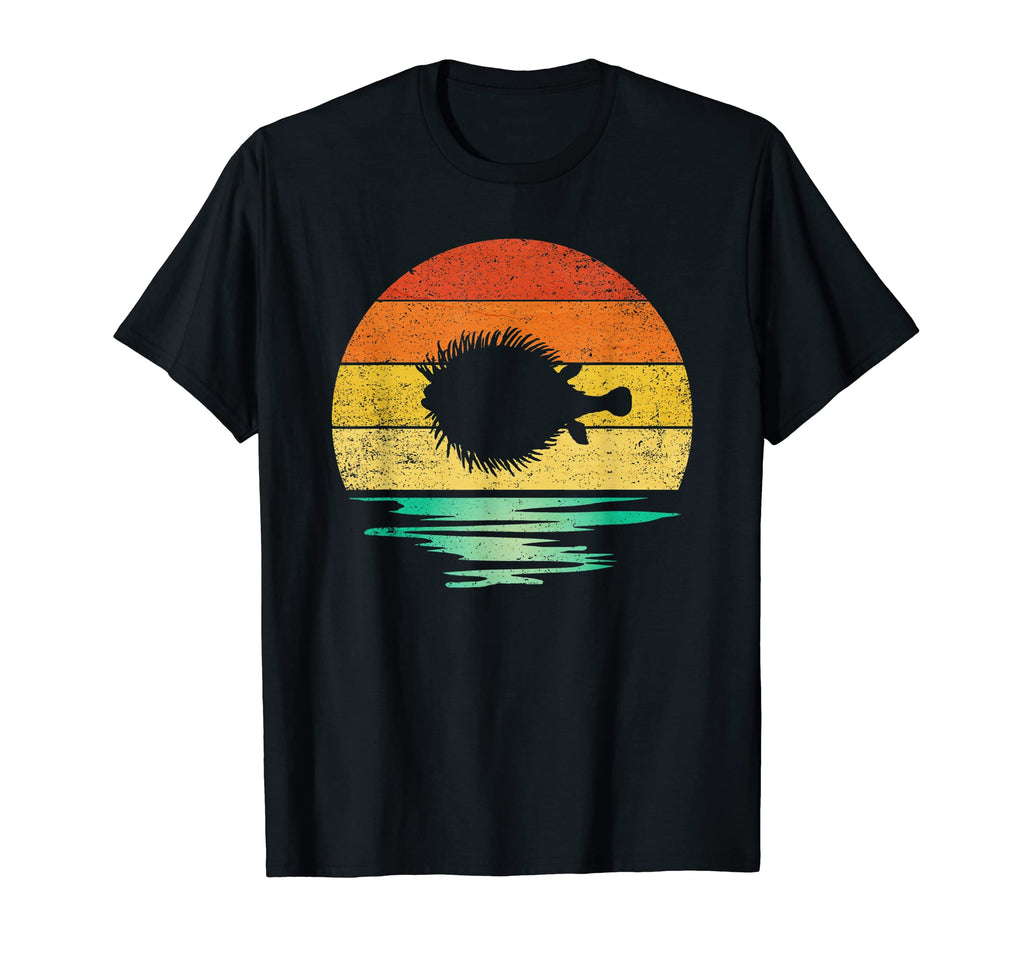 Puffer Sea Fish Sunset Puffer Sea Fish T-Shirt - Aesthetic Graphic Unisex - T-Shirt, Sweatshirt, Hoodie